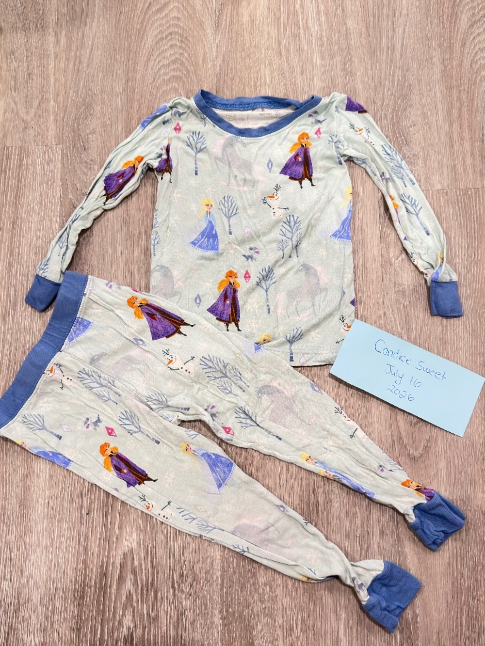 Little Sleepies Frozen Pajamas